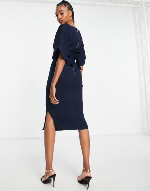 Dress Casual Midi By Lucky Brand Size: L