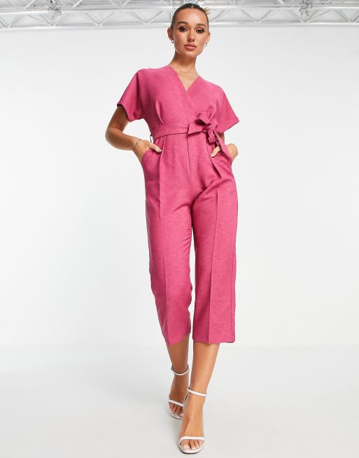 Closet store pink jumpsuit