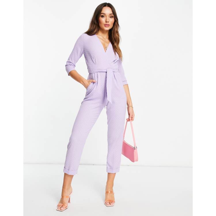 Calvin klein purple store jumpsuit