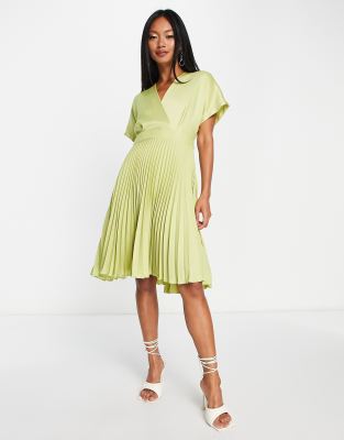 Closet pleated shop skirt skater dress