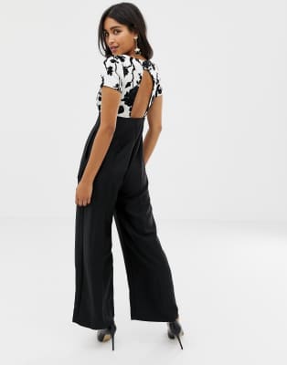 cut out back jumpsuit