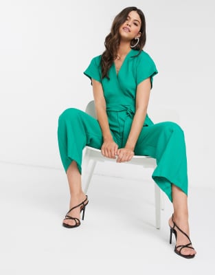 closet green jumpsuit