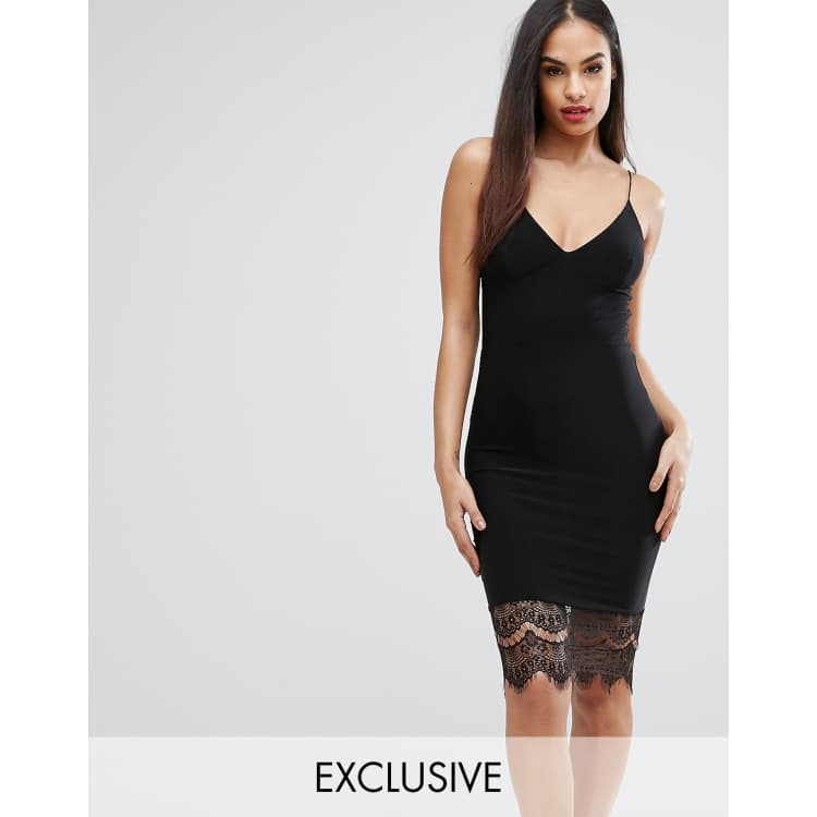 Sequin cami midi dress by club l shop