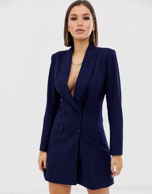 Club L London double breasted mini blazer dress | ASOS