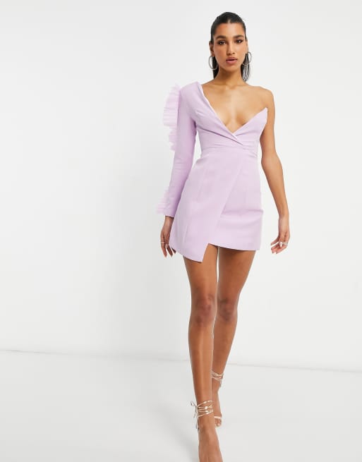 Club l hotsell asymmetric dress