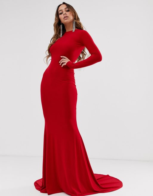 Club l best sale red dress