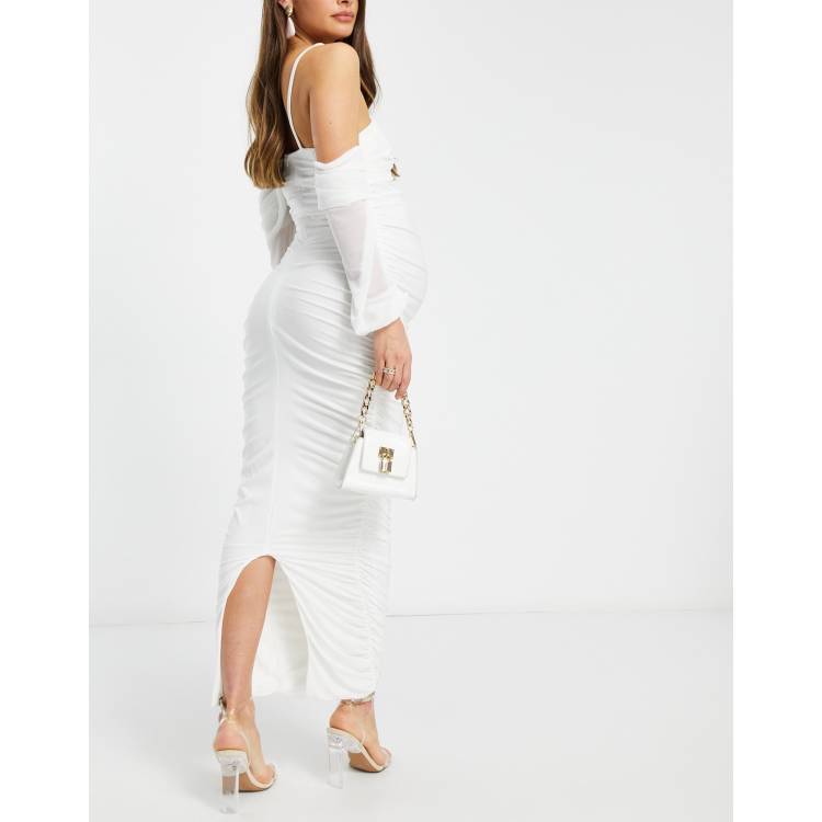 princess polly baby blue dress White Maternity Dresses Shop the Collection – Club L London
