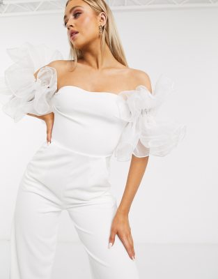 club l ruched jumpsuit