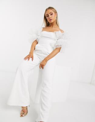 club l white jumpsuit