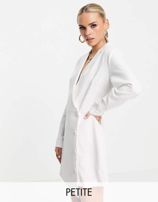 Petite white blazer clearance dress