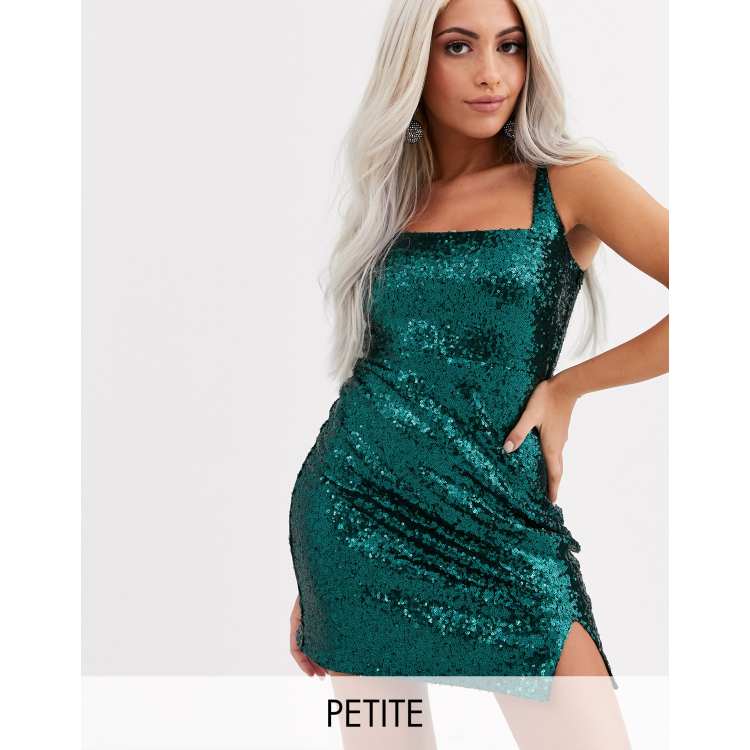 Club l 2025 green sequin dress