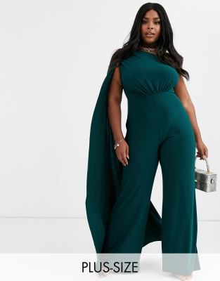 asos teal jumpsuit