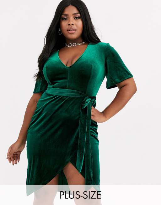 Club l 2024 velvet dress