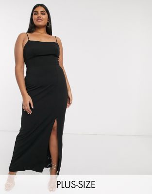 tailored maxi dress