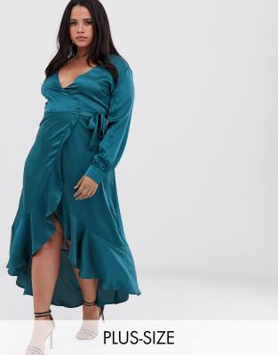 plus size high low dress with sleeves