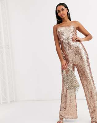club l sequin jumpsuit