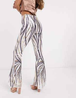 club l sequin trousers