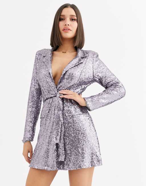 Sparkly hotsell tuxedo dress