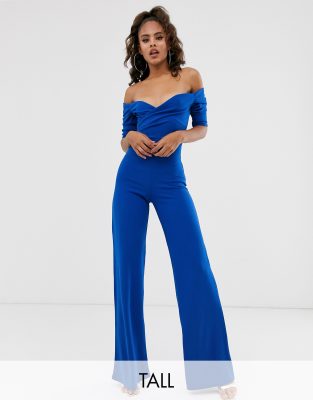 asos blue jumpsuit