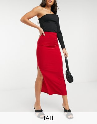 slinky maxi skirt