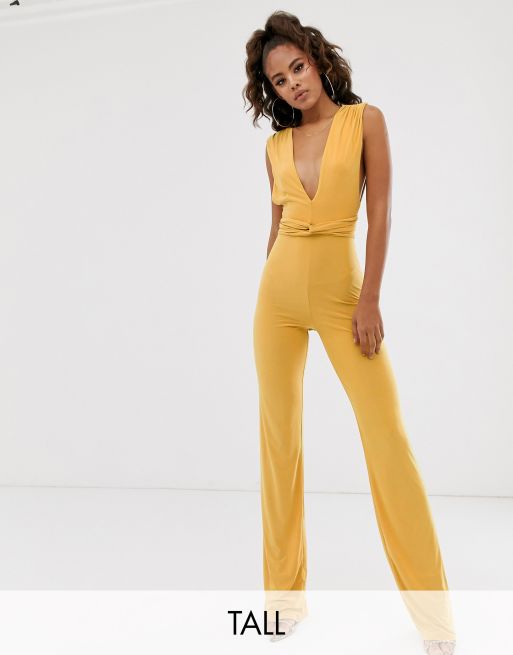 Asos 2024 yellow jumpsuit