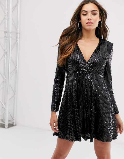 Asos club outlet l sequin dress