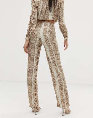 pantaloncini pitonati