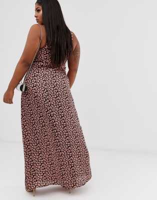 animal print club dress