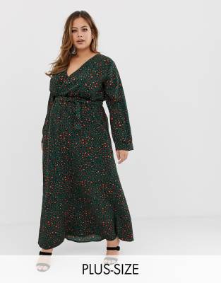 green leopard print dress asos