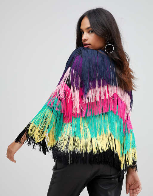 Tassel jacket deals