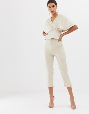 tailored crop pants