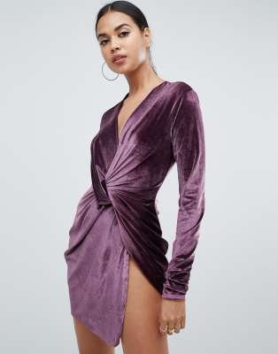 velvet club dress