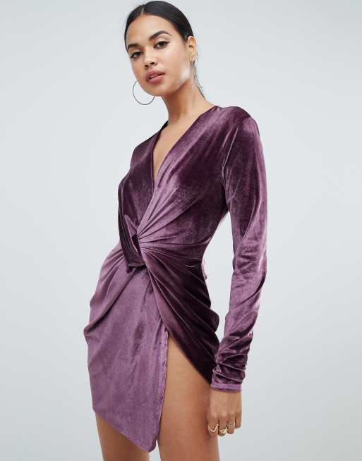 Velvet hotsell club dress