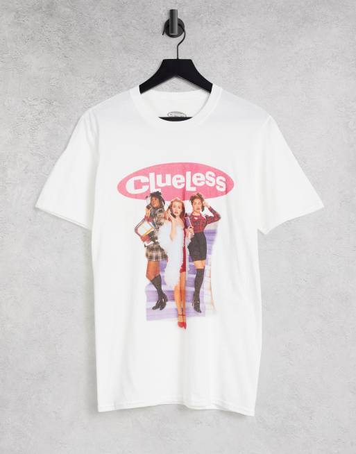 Clueless T Shirt In White Asos 