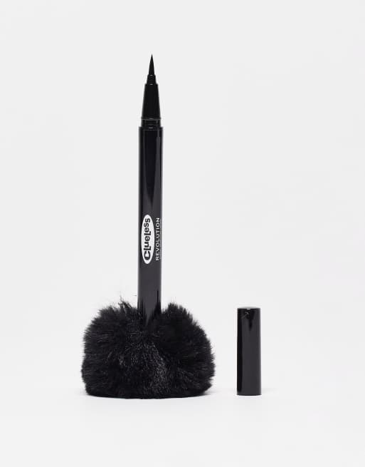 Clueless x Revolution – Eyeliner w płynie z ozdobnym pomponem – tylko w ASOS