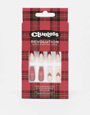 Clueless x Revolution False Nails - Tai - ASOS Exclusive-Multi