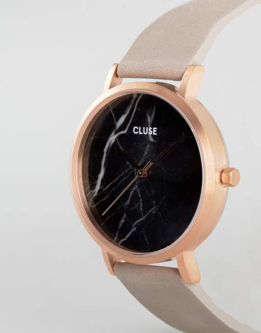 Montre cluse marbre online noir