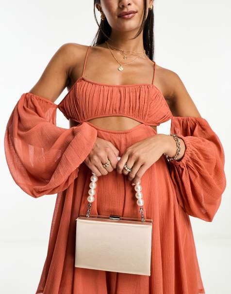 Bolsos clutch | Bolsos negros y plateados | ASOS