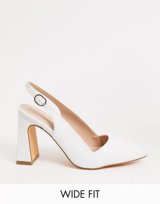 wide fit slingback shoes