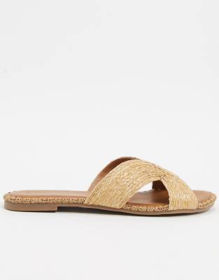 wide fit slip on sandals