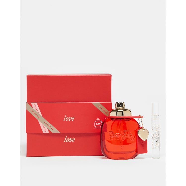 Coach Love Gift Set: Eau de Parfum 50ml Travel Spray ASOS