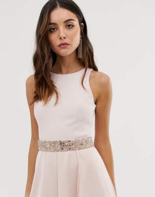 coast april embellished belt dress