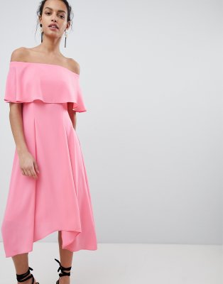 Coast Bonnie Bardot Midi Dress | ASOS