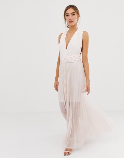 Coast corwin tulle maxi dress on sale