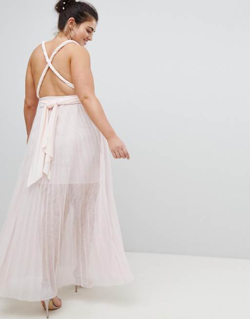 Coast corwin clearance tulle maxi dress