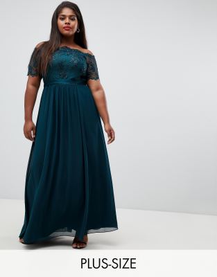 coast maddie maxi dress green