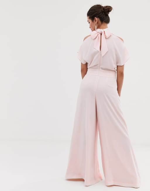 Coast store blush jumpsuit