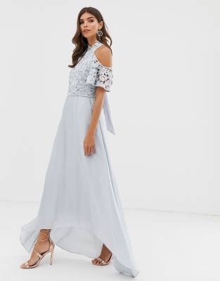 lyndsie lace maxi dress