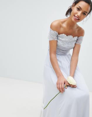 coast madelene dress silver