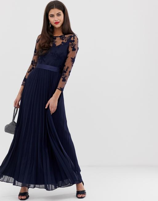 Embroidered full skirt maxi dress cheap coast